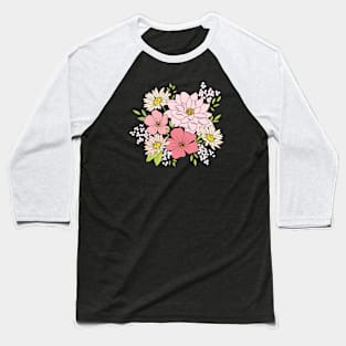 Sweet Florals Baseball T-Shirt